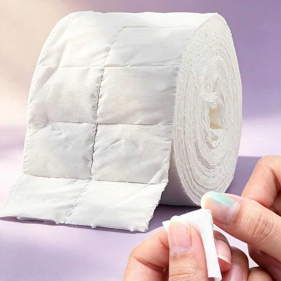 Nail Art Quirky - 300/500Pcs Roll Lint Free Cotton Nail