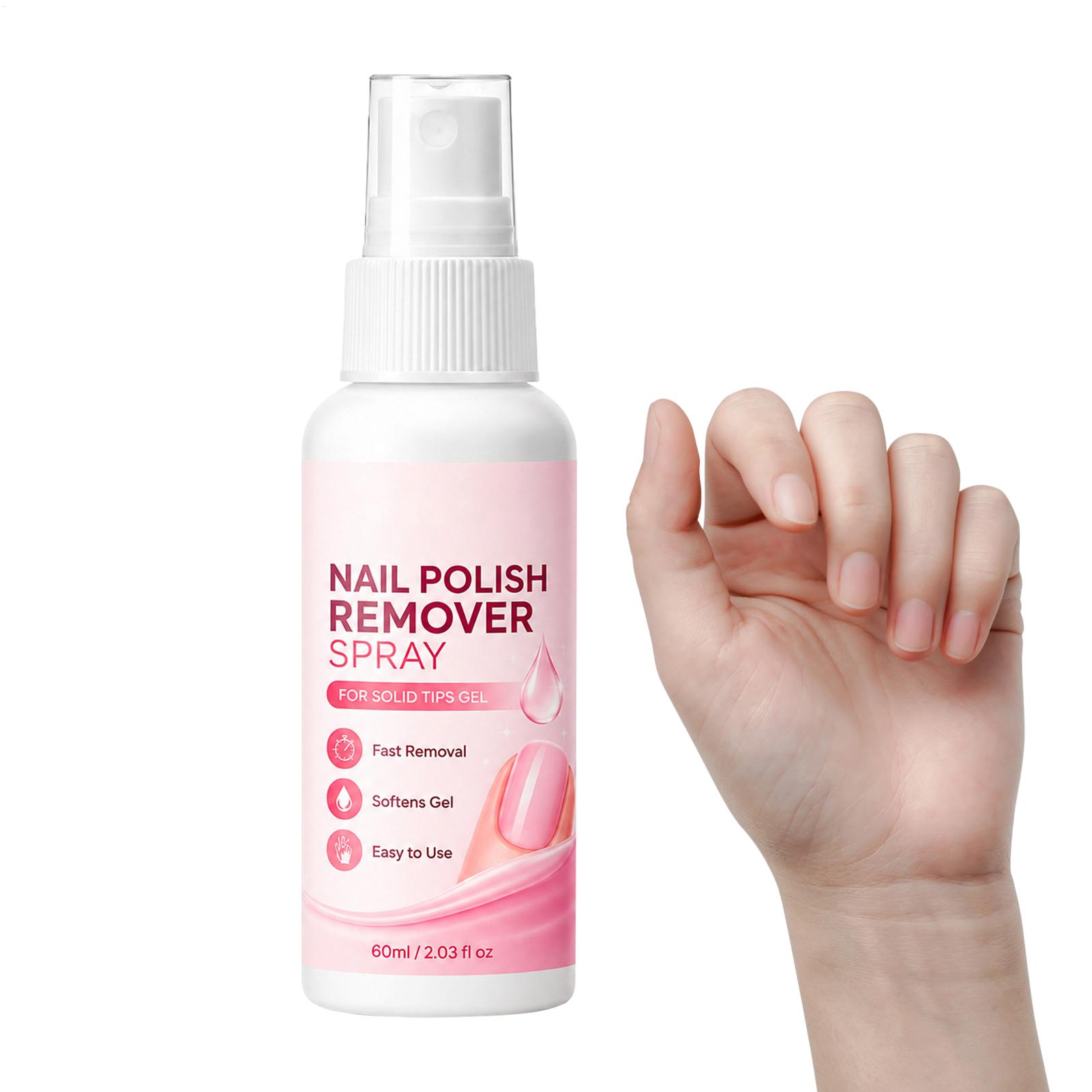 Nail Art Press On - 60ml Nail Remover Spray For Press