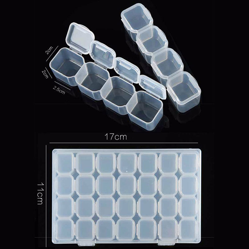 Transparent Nails Art Organize - Nail Art Quirky review and price