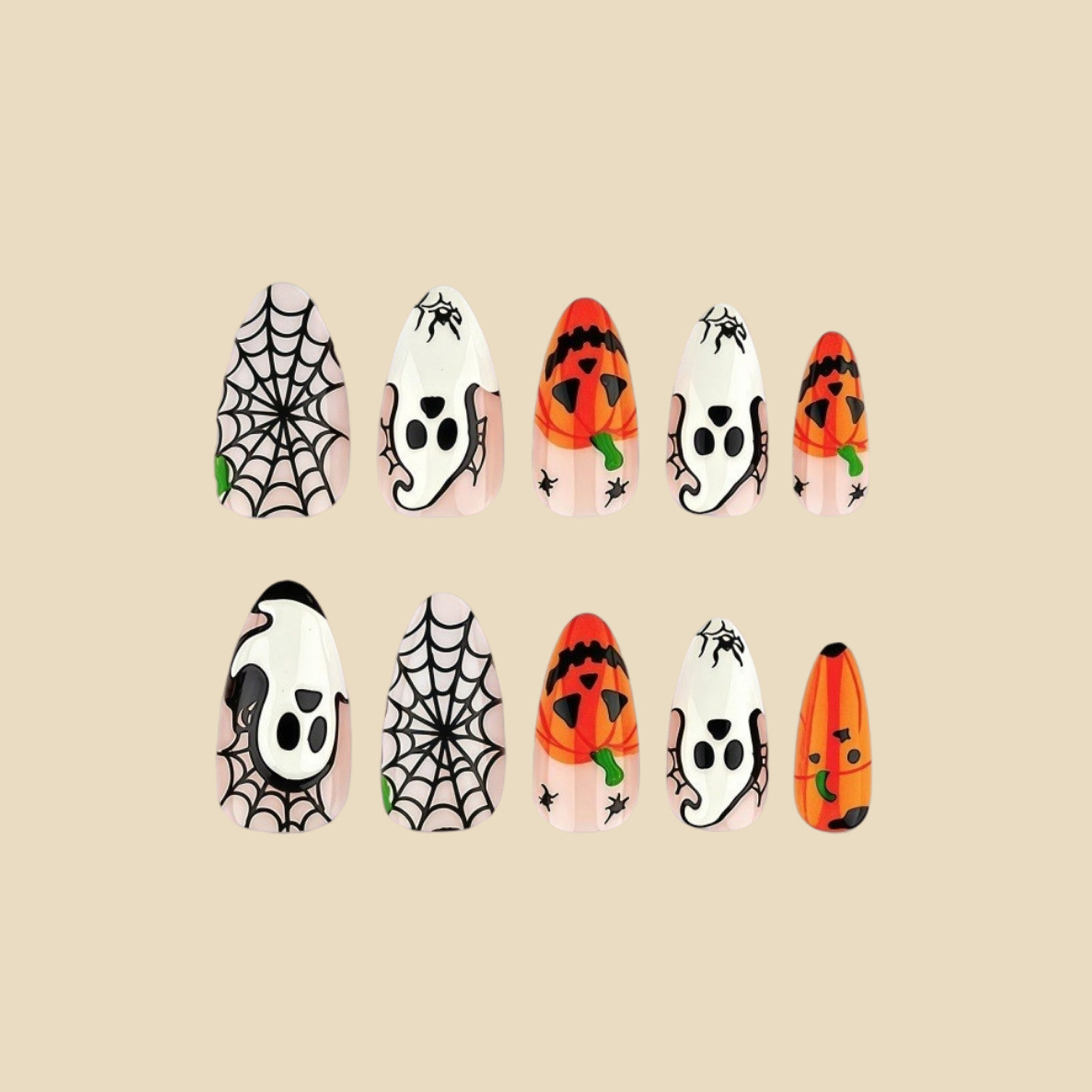 24pcs Halloween Press On Nails - Nail Art Press On review and price