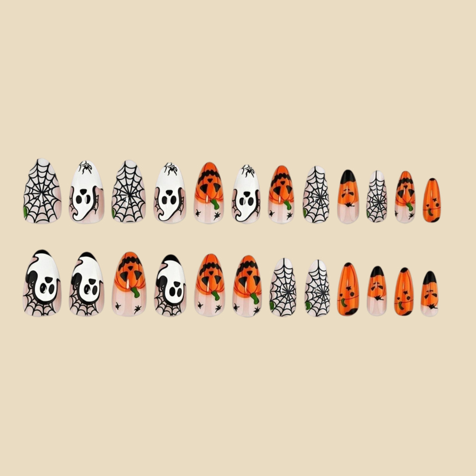 24pcs Halloween Press On Nails - Nail Art Press On review and price