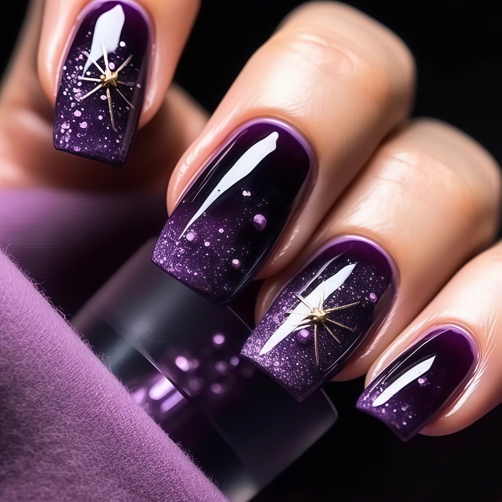 Short Medium fake nails gradie - Nail Art Press On review and price