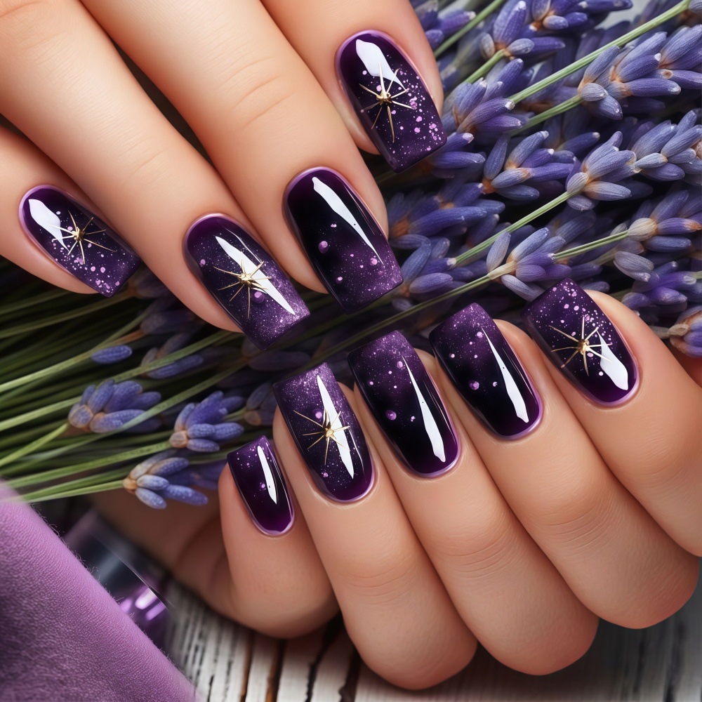 Short Medium fake nails gradie - Nail Art Press On review and price