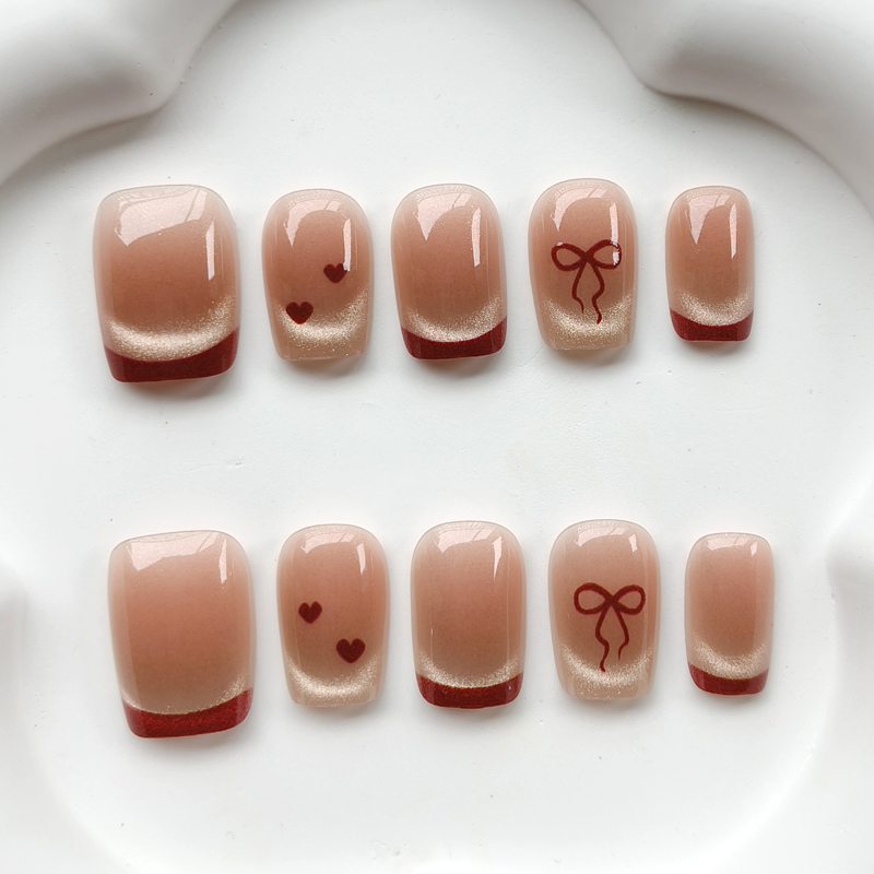 10Pcs French Style Cute Sweeth - Nail Art French review and price