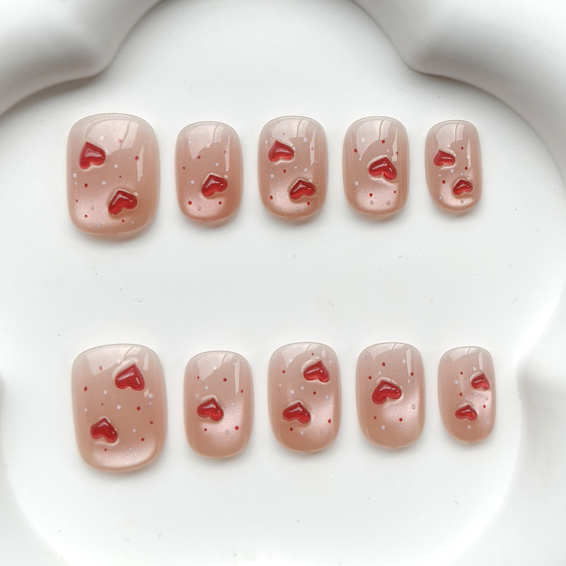 10Pcs French Style Cute Sweeth - Nail Art French review and price
