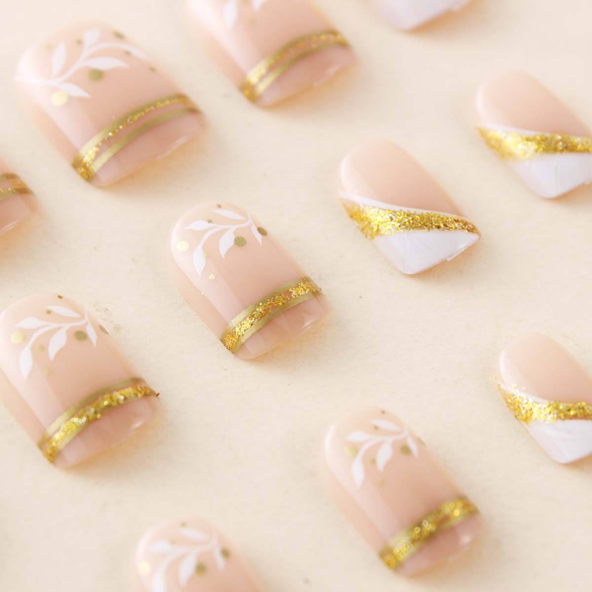 Short Medium fake nails for wo - Nail Art Press On review and price