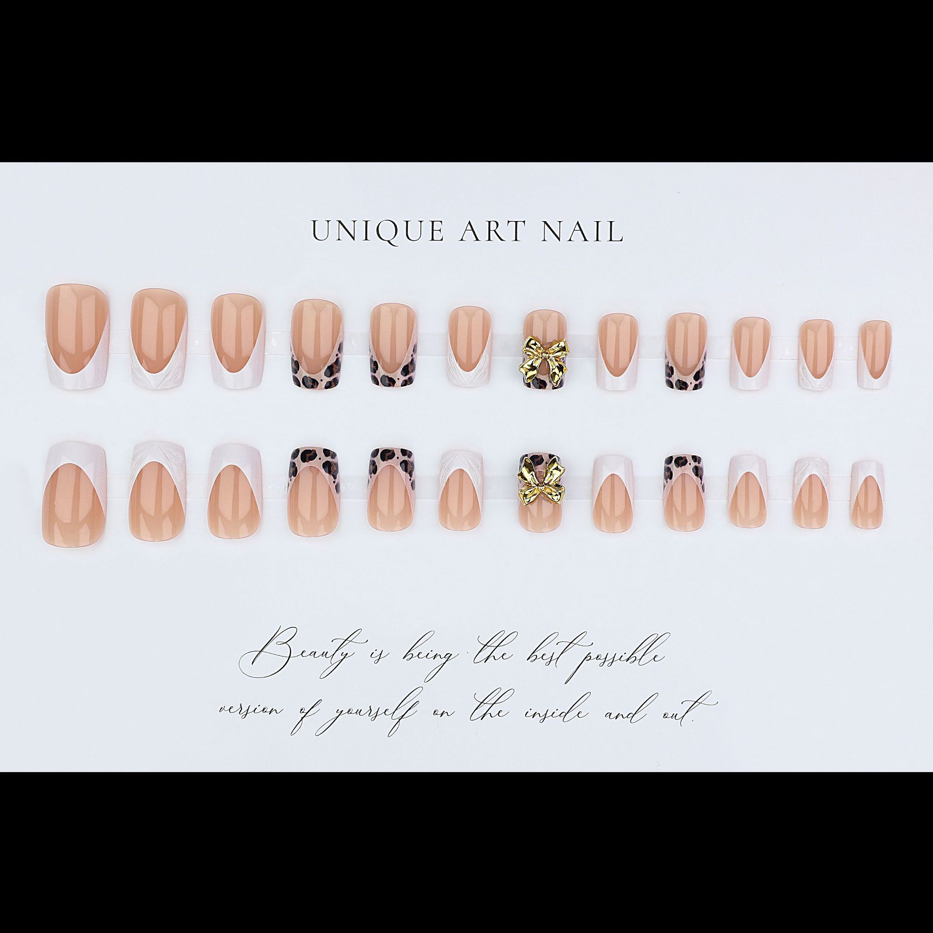 Short square fake nails for wo - Nail Art Press On review and price