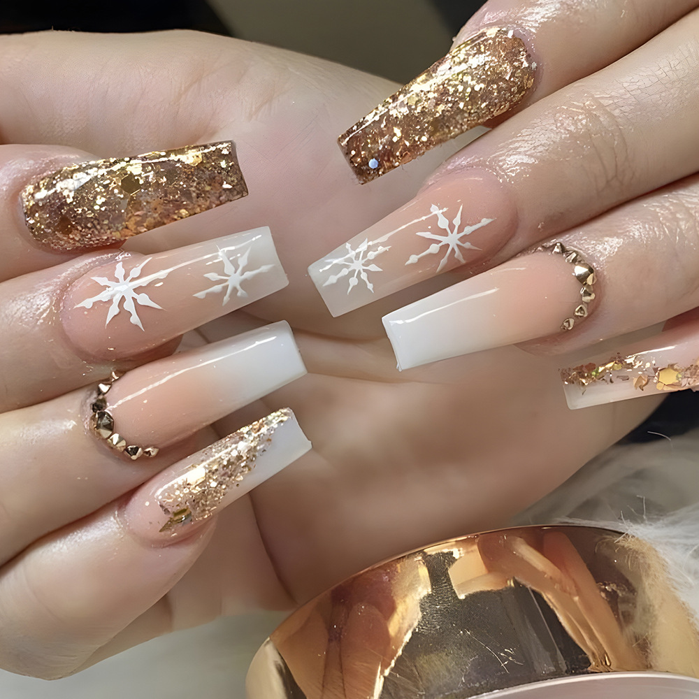 24pcs Flower Press on Nails Ar - Nail Art Quirky review and price